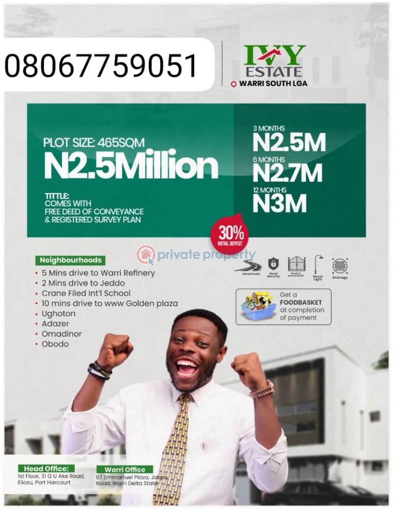 Residential Land For Sale Warri Delta