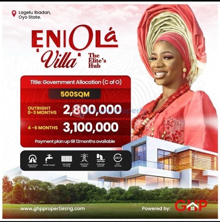 Residential Land For Sale Iwo Road Lagelu Ibadan Lagelu Oyo - 0
