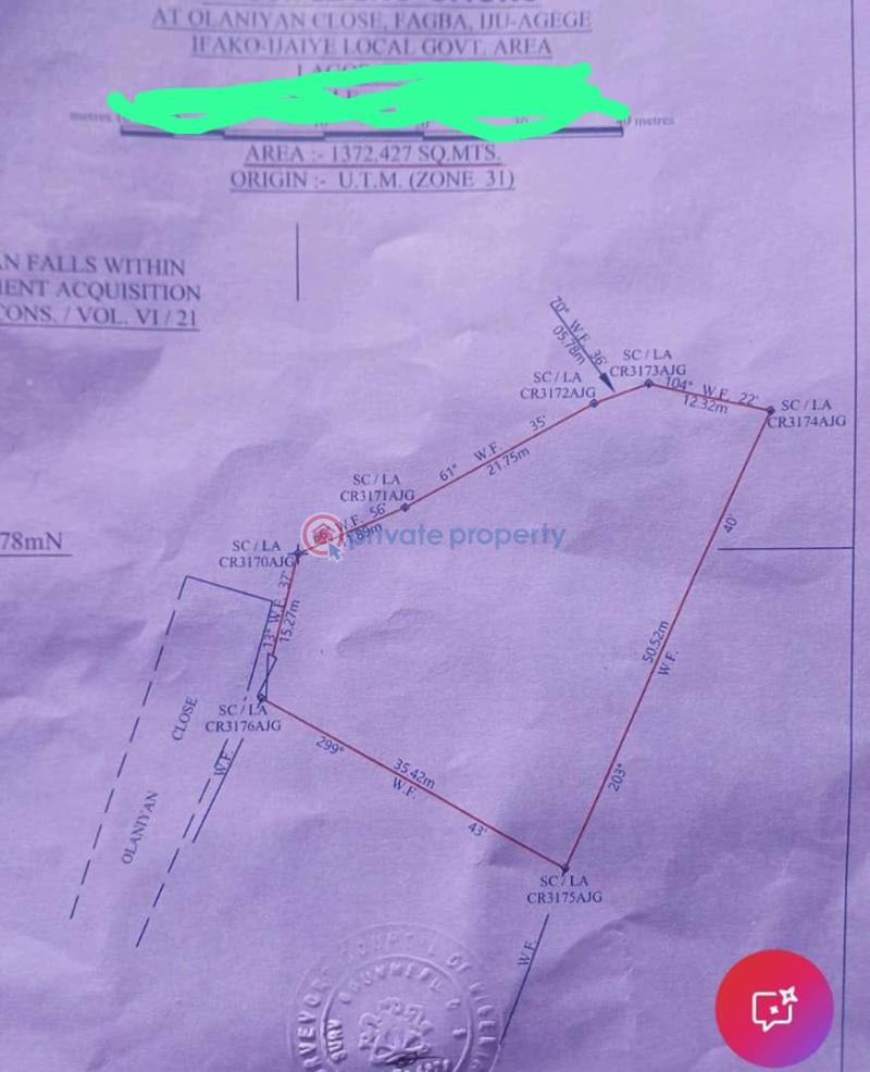 Land For Sale Daddy Savage Ifako-Ijaiye Lagos - 0