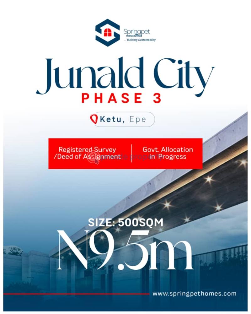 Residential Land For Sale Ketu Epe Epe Lagos