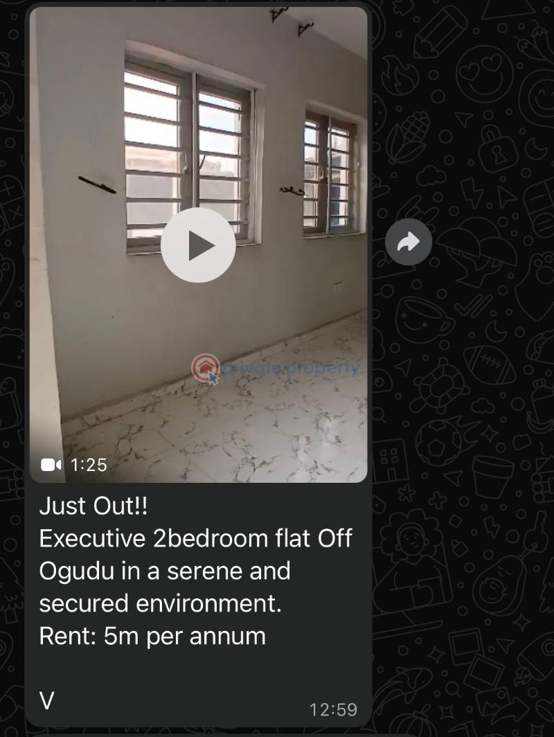 2 bedroom Block Of Flats For Rent Ogudu Ojota Lagos - 2