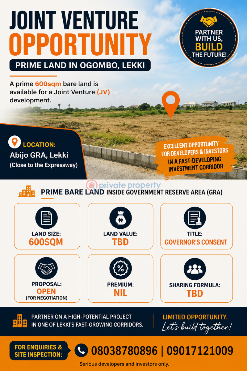 Residential Land For Sale Ogombo Town Ogombo Ajah Lagos - 0