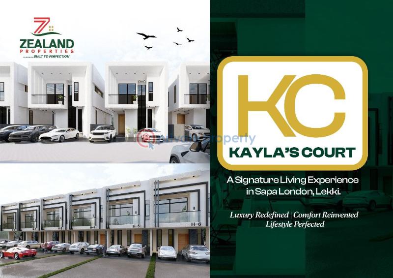 4 bedroom Semi detached Duplex For Sale . Osapa Lekki Lagos - 2