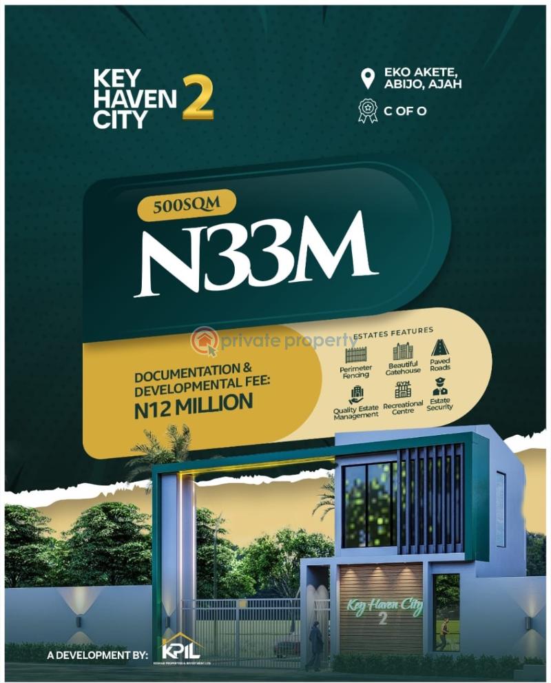 Residential Land For Sale Abijo Gra Sangotedo Lagos - 0