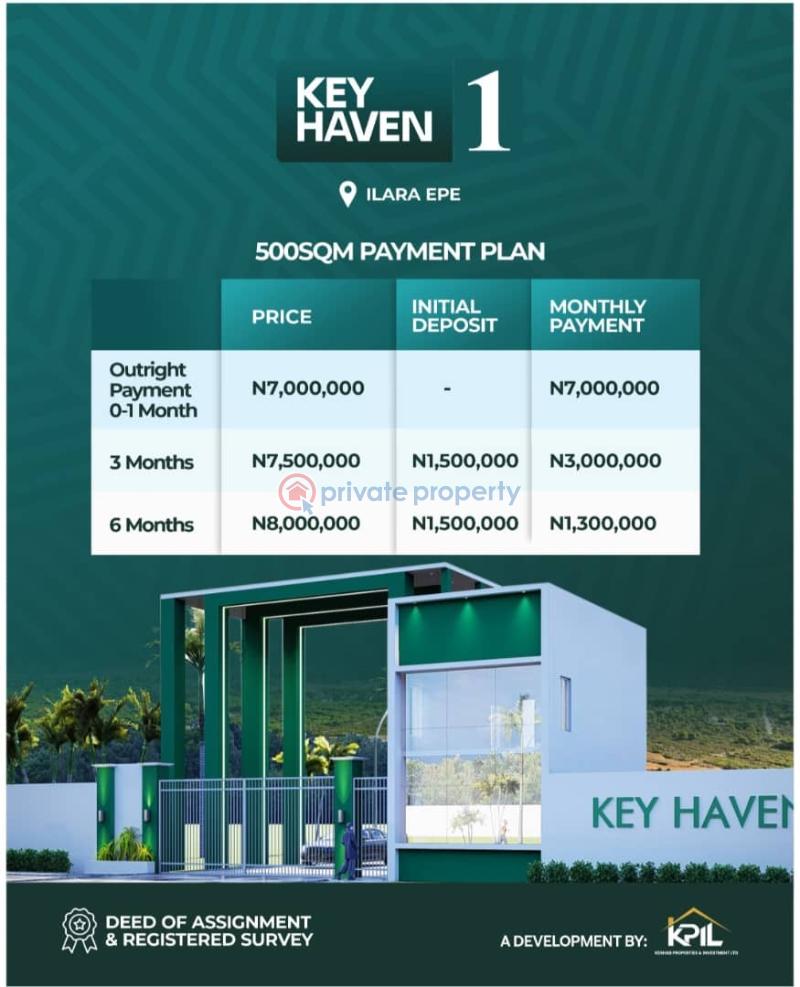 Residential Land For Sale Igbonla Epe Lagos - 0