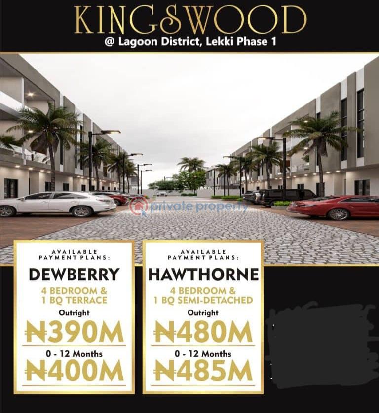 4 bedroom Terrace For Sale End Of Freedom Way Lekki Phase 1 Lagos - 12