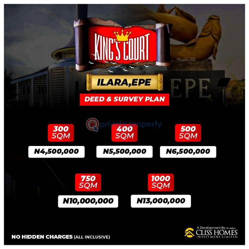 Land For Sale Ilara Epe Beside Augustine University Epe Lagos - 0