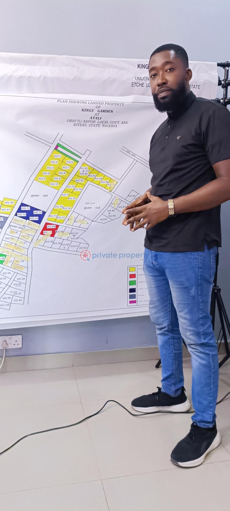 For sale Mixed use Land Sabbath Road, Beside Wike Estate, Rumukwurushi