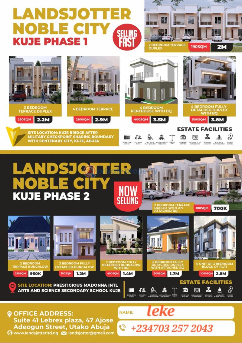 3 bedroom Residential Land For Sale By Sunrise Water Park Opposite Abacha Barracks Abuja Phase 1  - 3