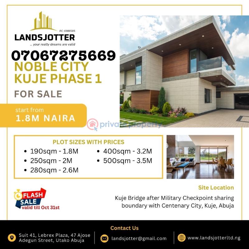 2 bedroom Residential Land For Sale After Army Checkpoints Kuje Abuja Phase 4 