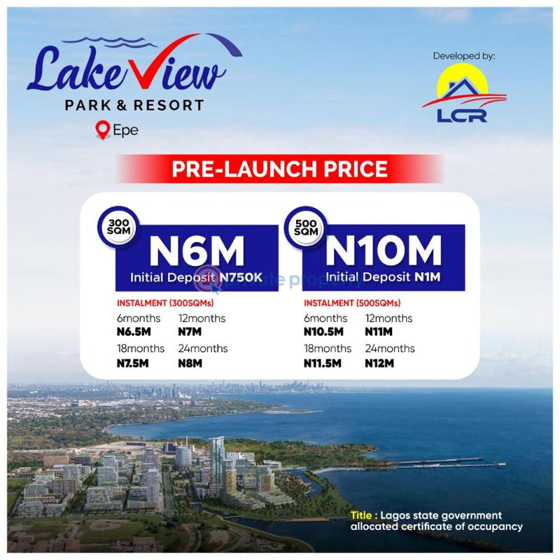 Residential Land For Sale Neighbourhood Lekki Free Trade Zone Proposed International Airport. Seaport. The Lagoon Front Estate Ajah. Epe Lagos - 8