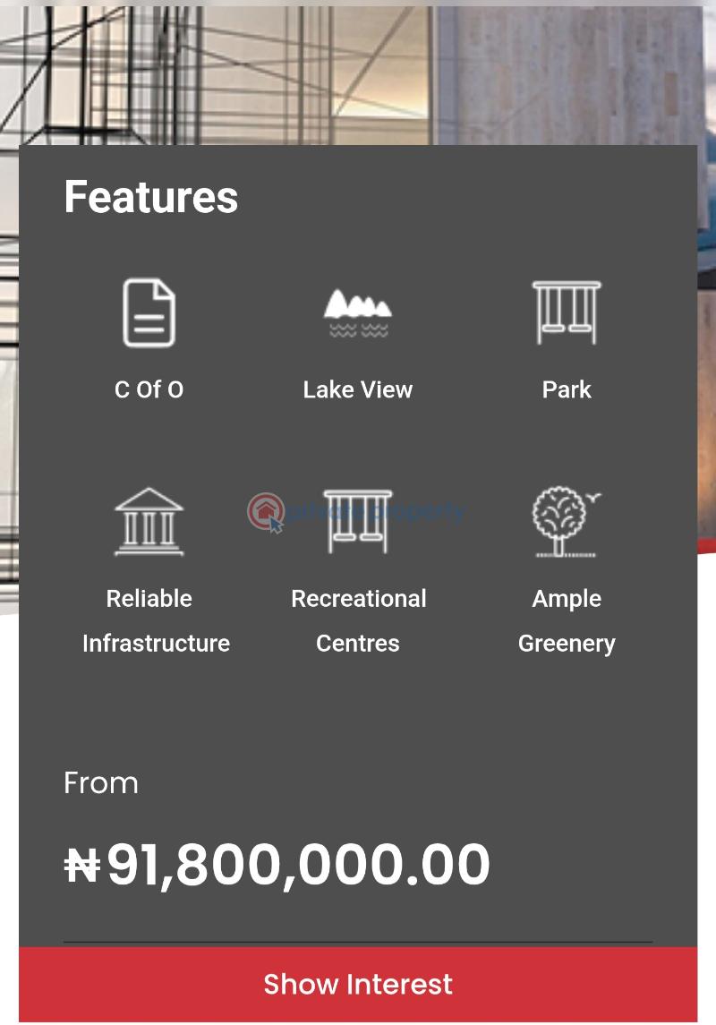 Residential Land For Sale Lakowe Golf And Country Estates Lekki Expressway Lagos - 1