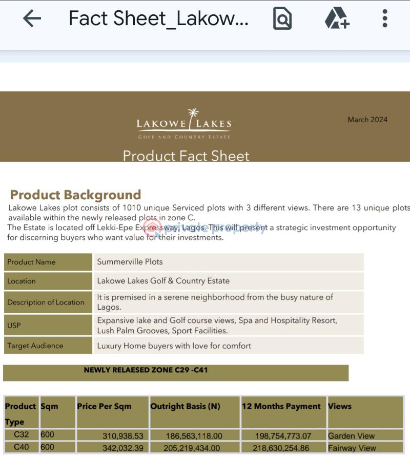 Residential Land For Sale Lakowe Golf And Country Estates Bogije Sangotedo Lagos - 0