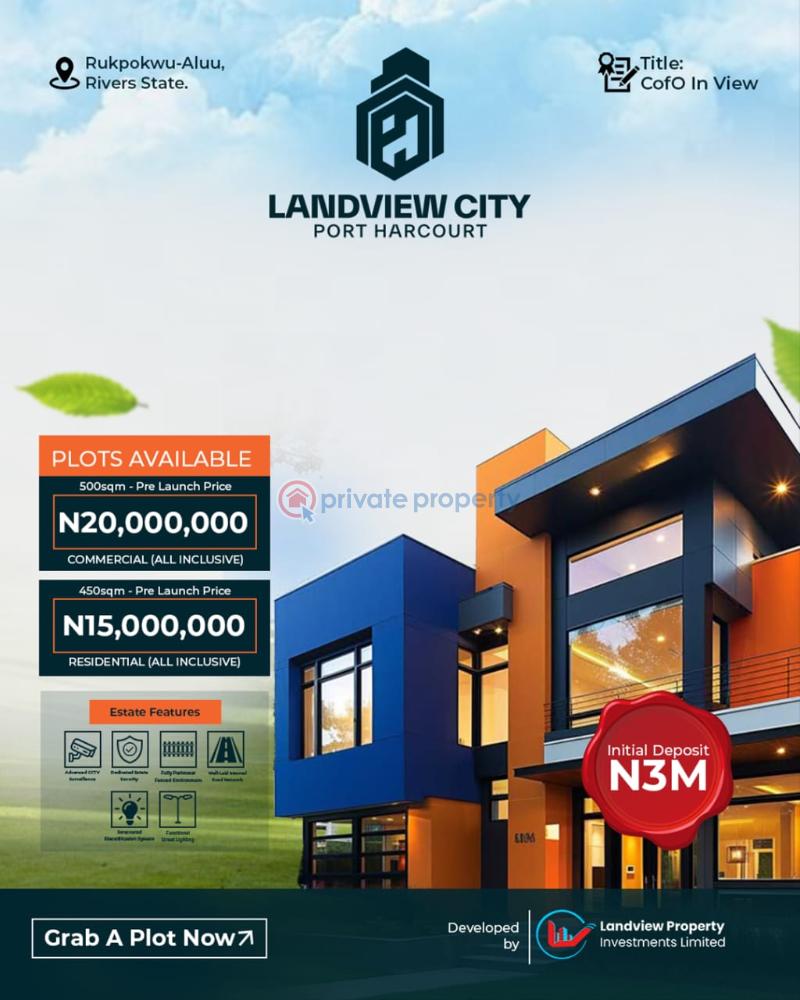 Residential Land For Sale Landview City Portharcourt Rupkpokwu Port Harcourt Rivers - 1