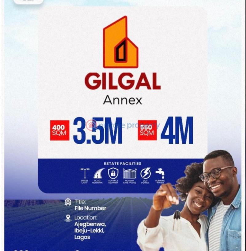 3 bedroom Residential Land For Sale Elerangbe Eleran Igbe Ibeju-Lekki Lagos