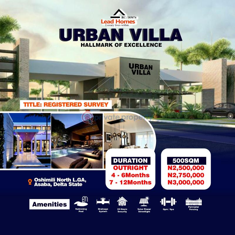 Residential Land For Sale Nollywood Film Village, Nike Art Gallery, Denis Osadebe University, Kade Cinemas , National Museum. Asaba Delta