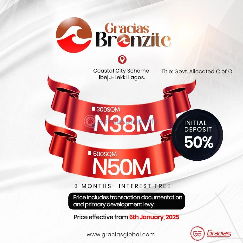 Residential Land For Sale The Thriving Ibeju Lekki Axis. Ibeju-Lekki Lagos