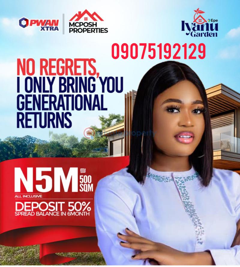 Land For Sale Isiwo Village Ijebu Ode, Boundary With Igbodu Epe Lagos State Epe Lagos - 2