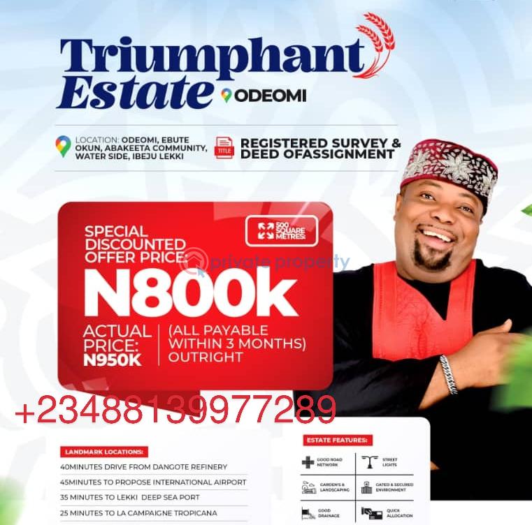 Mixed use Land For Sale Lekki Free Trade Zone, Deep Seaport, Lacampaigne Tropicana La Campaigne Tropicana Ibeju-Lekki Lagos - 2