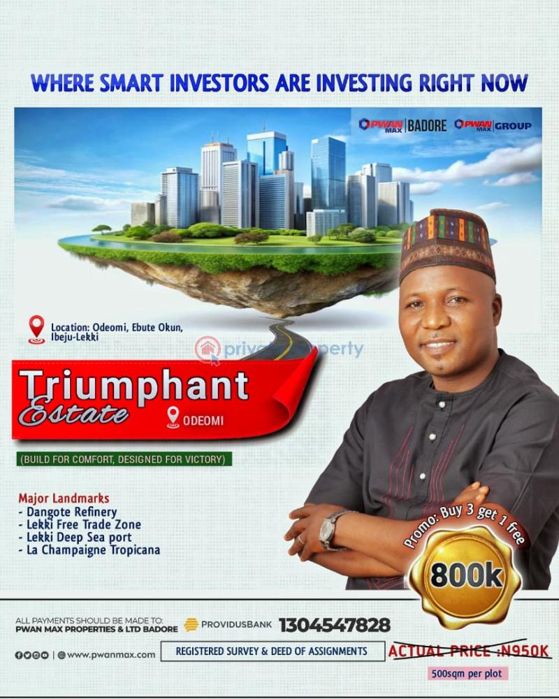 Mixed use Land For Sale Lekki Free Trade Zone, Deep Seaport, Lacampaigne Tropicana La Campaigne Tropicana Ibeju-Lekki Lagos - 0