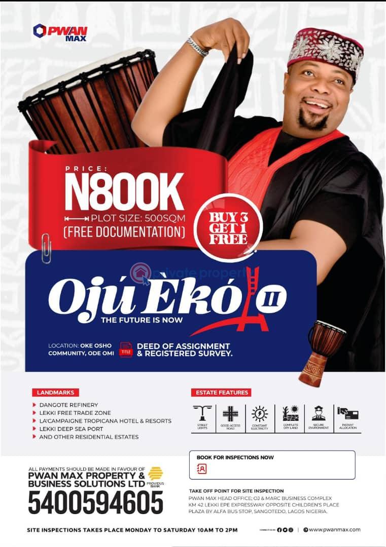 Mixed use Land For Sale Lekki Free Trade Zone, Deep Seaport, Lacampaigne Tropicana La Campaigne Tropicana Ibeju-Lekki Lagos - 5