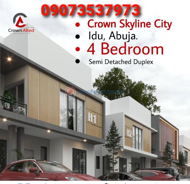Residential Land For Sale Crown Skyline City Idu, Idu Industrial Abuja Phase 3  - 3