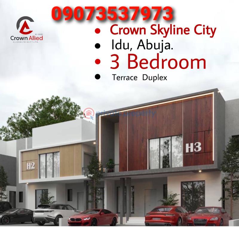 Residential Land For Sale Crown Skyline City Idu, Idu Industrial Abuja Phase 3  - 4