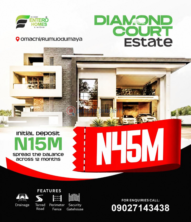 Residential Land For Sale Rumuodumaya, Omachi Port Harcourt Rivers