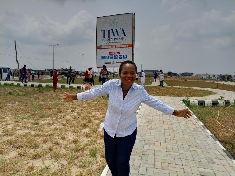 Land facing the lekki epe expressway tiwa gardens phase 2 - 1 Residential Land For Sale Tiwa Gardens City Phase 2 Eleranigbe Ibeju Lekki Eleran Igbe Ibeju-Lekki Lagos - 1
