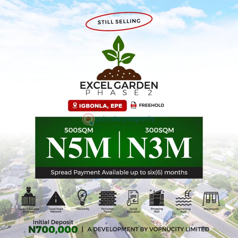 Residential Land For Sale Igbonla Epe Lagos - 1