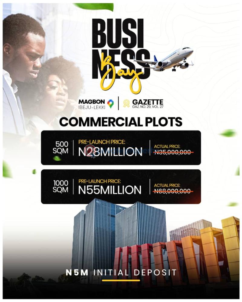 Commercial Land For Sale Business Bay Magbon Ibeju Lekki Ibeju-Lekki Lagos - 0