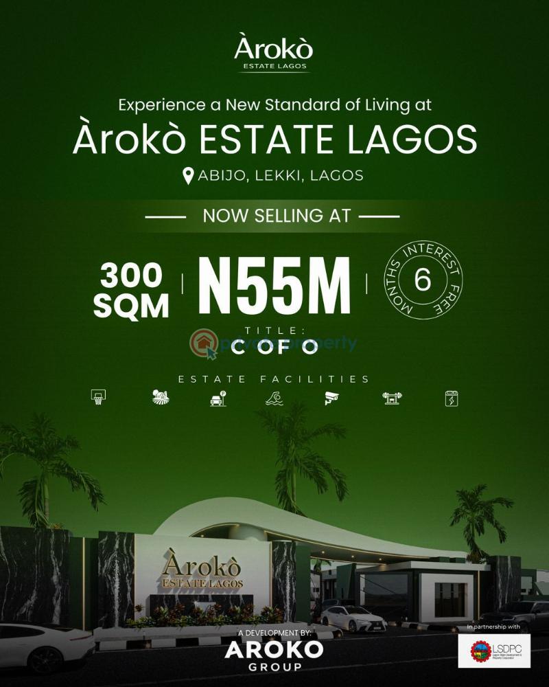 Residential Land For Sale Aroko Estate Abijo Gra Ajah Lagos Abijo Ajah Lagos - 0