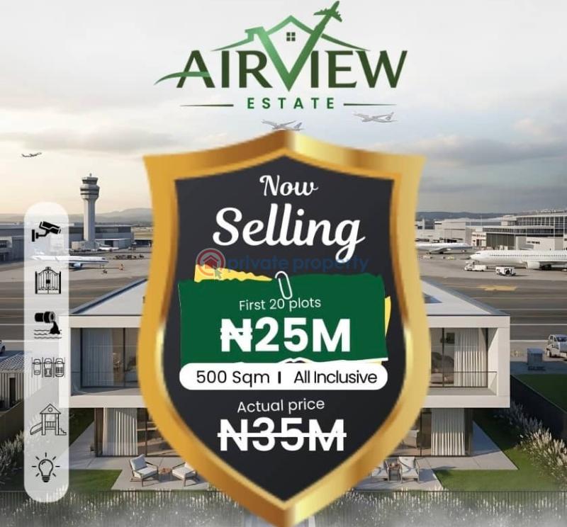 Residential Land For Sale Airview Estate Free Trade Zone Ibeju-Lekki Lagos - 0