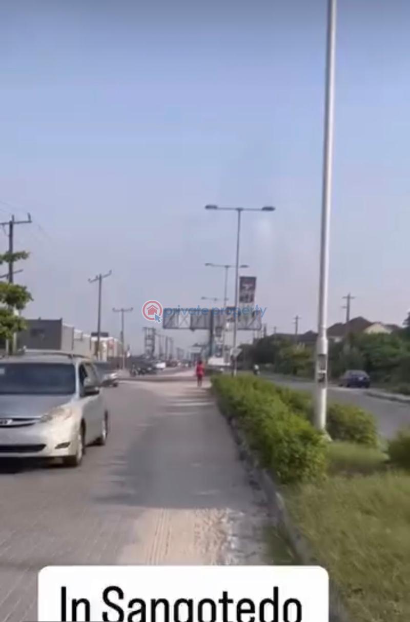 Mixed use Land For Sale Fountain Springville Estate Monastery Road Sangotedo Lagos - 1
