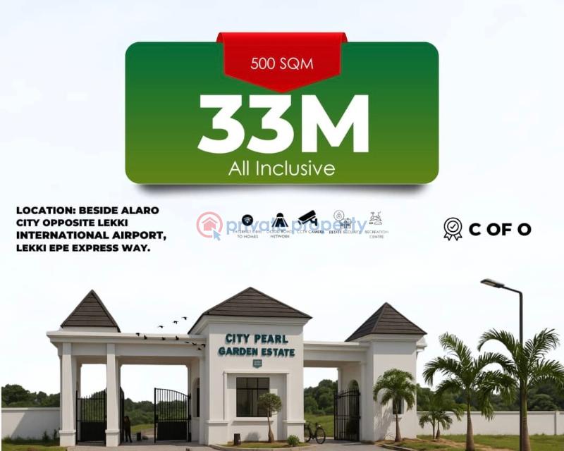 Residential Land For Sale City Pearl & Garden 2.0 Free Trade Zone Ibeju-Lekki Lagos - 2