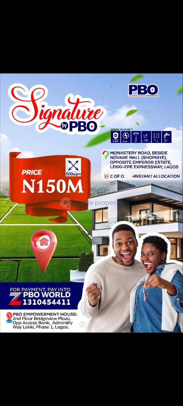 Mixed use Land For Sale Emperior Estate Sangotedo Ajah Lagos