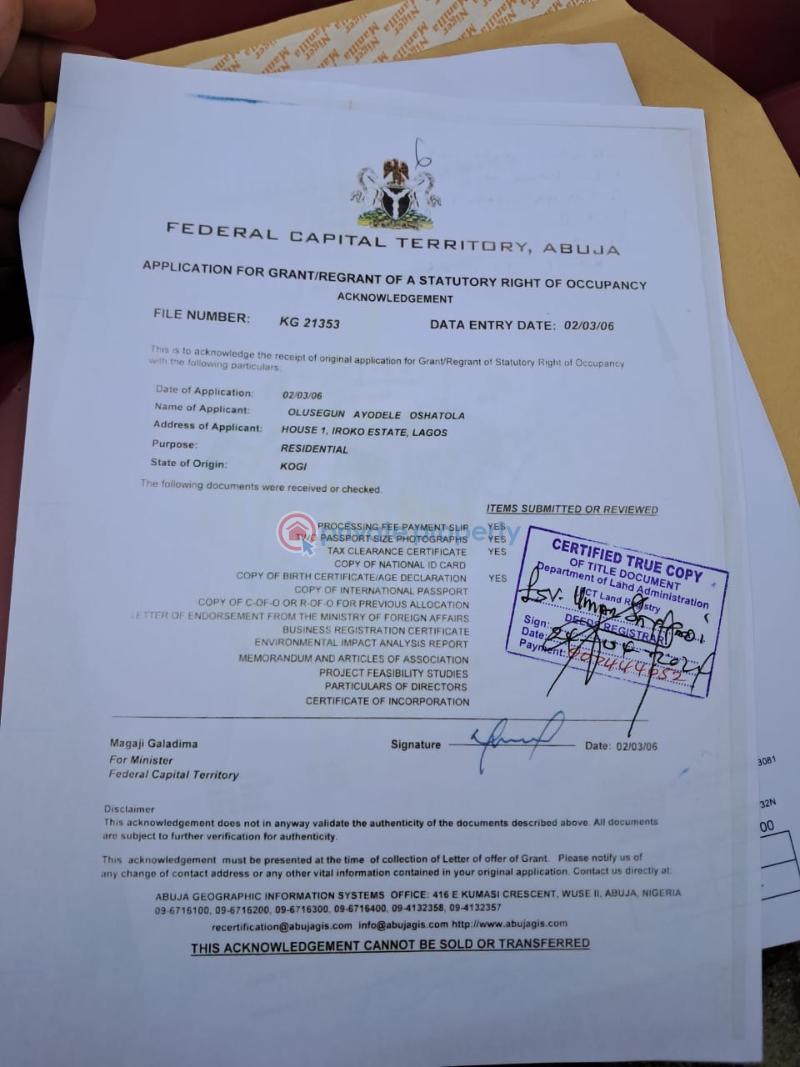 Residential Land For Sale Dakibiyu By Citec Estate Dakibiyu Abuja Phase 2  - 4