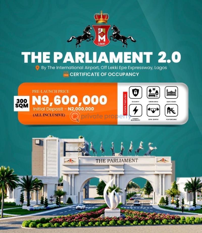 Mixed use Land For Sale The Parliament 2.0 Estate Eleran Igbe Ibeju-Lekki Lagos - 0