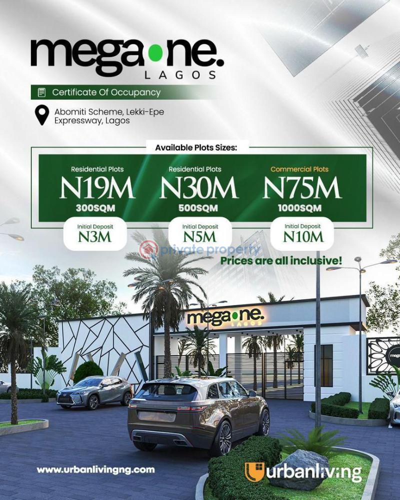 Residential Land For Sale Mega One Estate Eleko Ibeju-Lekki Lagos - 1