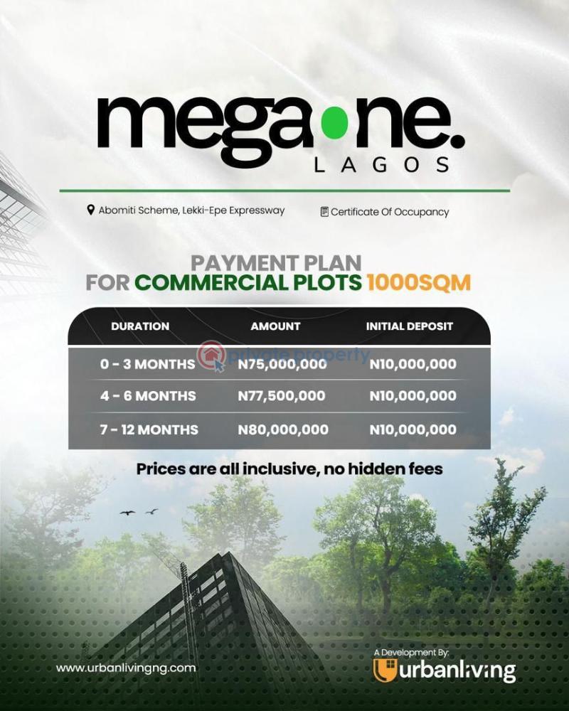 Residential Land For Sale Mega One Estate Eleko Ibeju-Lekki Lagos - 3