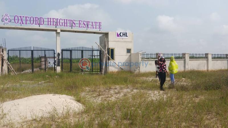 Residential Land For Sale Oxford Heights Estate Awoyaya Ajah Lagos - 0