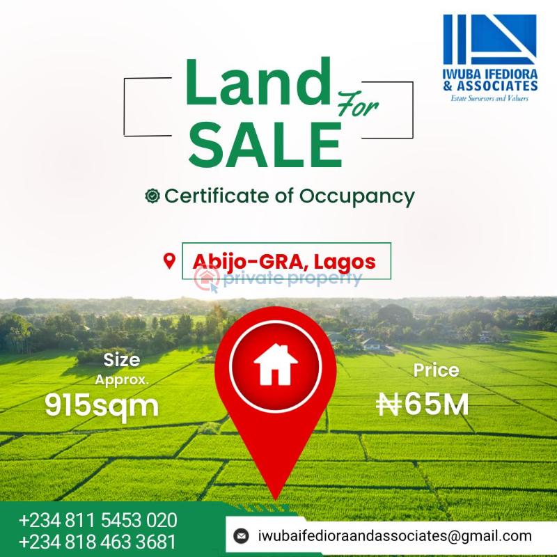 Residential Land For Sale Abijo Gra, Lagos Ibeju-Lekki Lagos