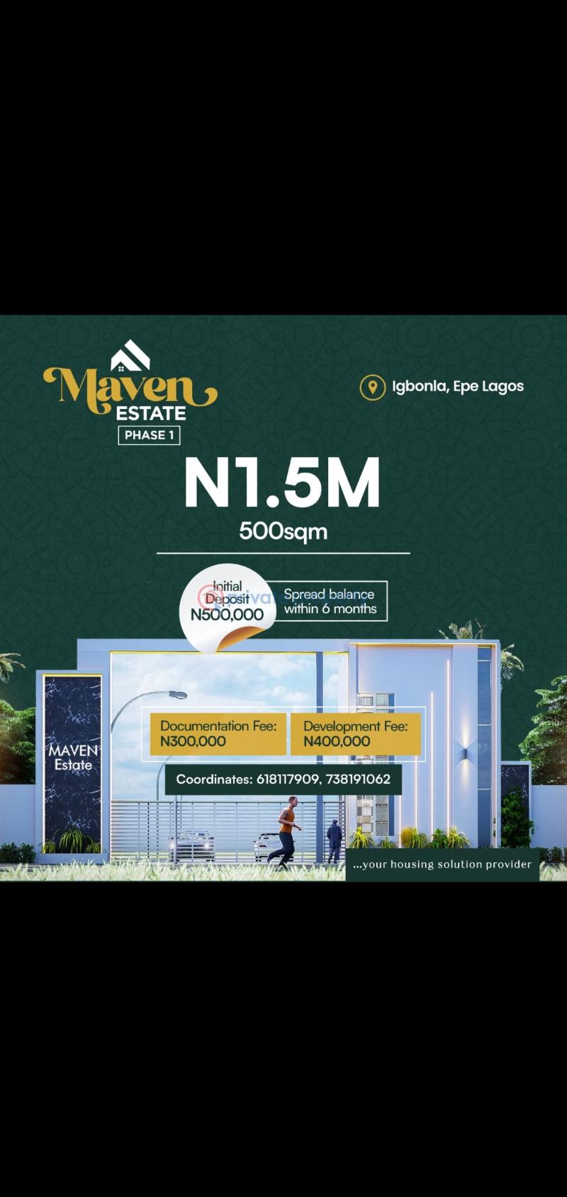 Land For Sale Epe Lagos - 0