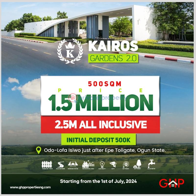 Mixed use Land For Sale Odo Lofa Isiwo Just After The Epe Tollgate Ogun State. Ijebu Ogun - 6