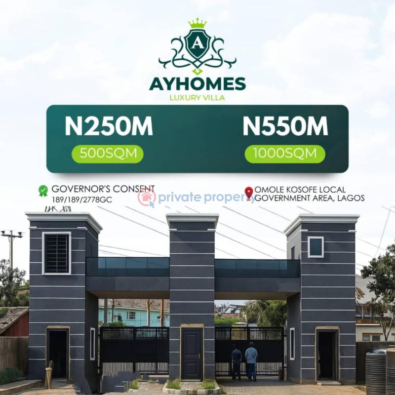 Residential Land For Sale Omole Kosofe Local Government Area Ikeja Lagos - 0
