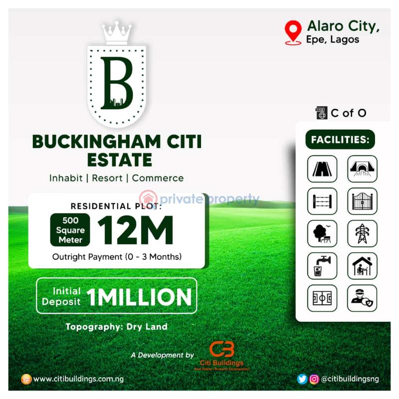 Mixed use Land For Sale Beside Alarocity Epe Lagos