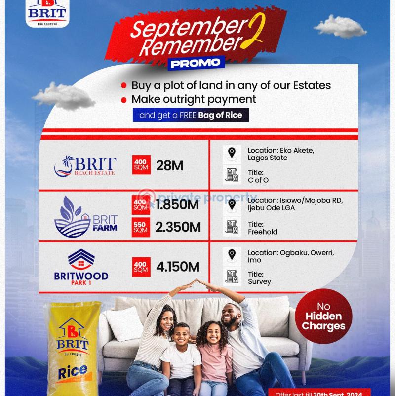 4 bedroom Residential Land For Sale Dangote Refinery Axis La Campaigne Tropicana Ibeju-Lekki Lagos - 1