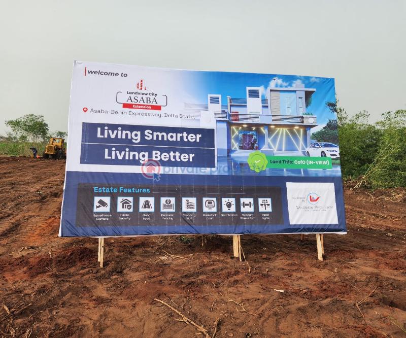 Residential Land For Sale Landview Estate In Ubulu Okiti,directly Facing Asaba Benin Express Way Asaba Asaba Delta - 0