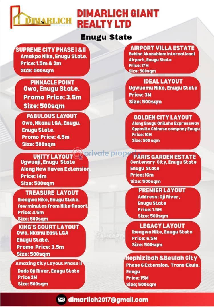 Land For Sale Agbogozi Nike Enugu Area  - 2