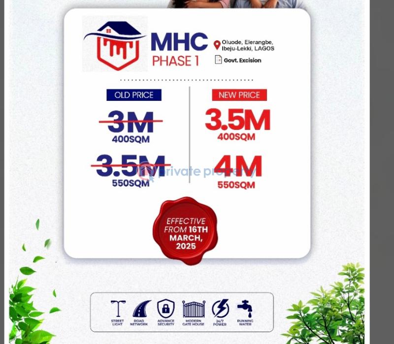 4 bedroom Residential Land For Sale Eleran Igbe Ibeju-Lekki Lagos - 10